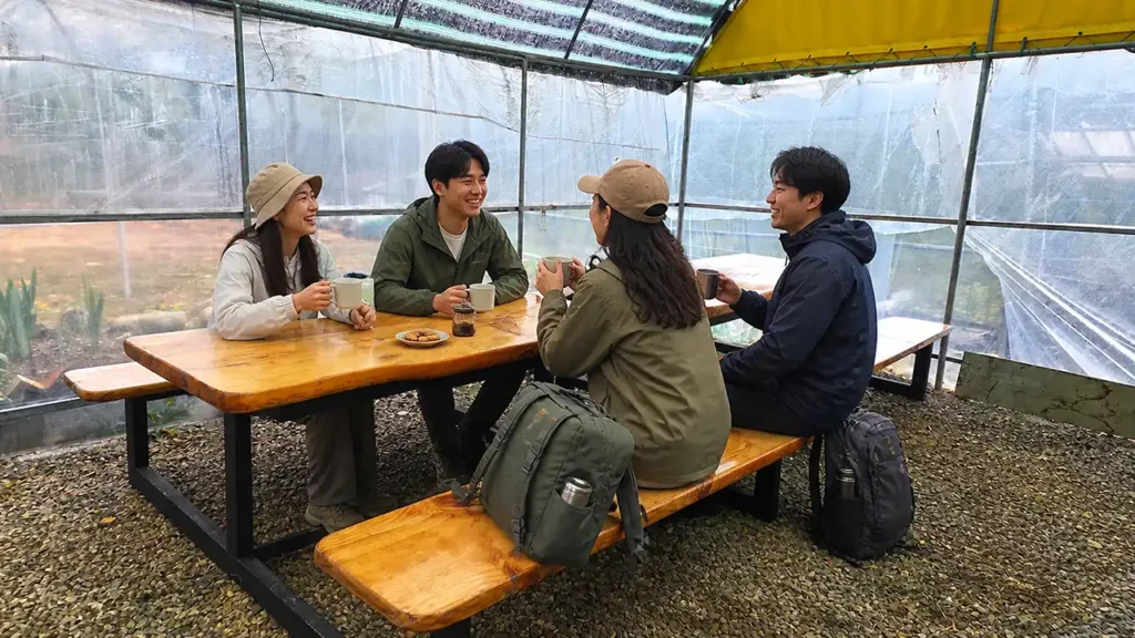 야외 휴게실